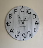 Load image into Gallery viewer, 24 "Circle of Fifths Wall Clock
