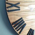 Load image into Gallery viewer, Large Rustic Farmhouse Clock
