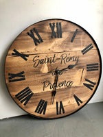 Load image into Gallery viewer, Modern Rustic Wall Clock
