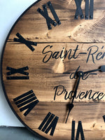 Load image into Gallery viewer, Modern Rustic Wall Clock
